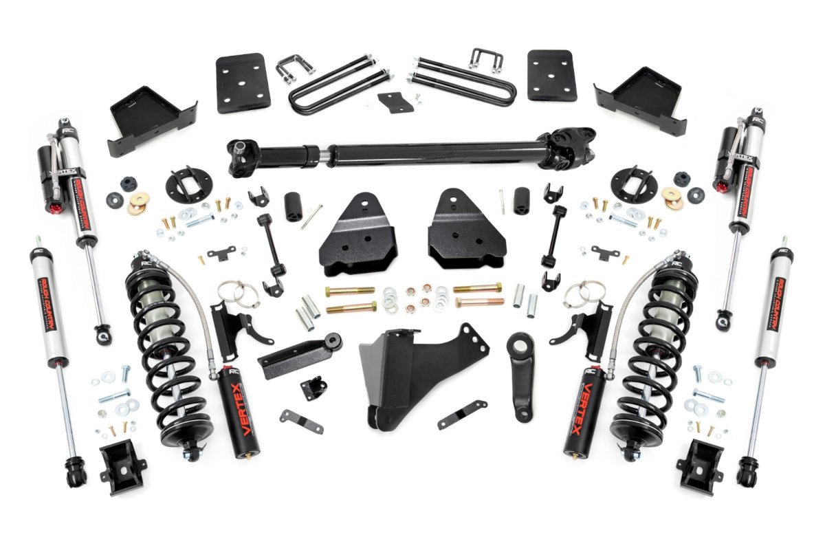 Ford F-250 Super Duty Suspension Lift Kit - Rough Country - 4.5 Inch Lift Kit | D/S | C/O Vertex - '17-'22
